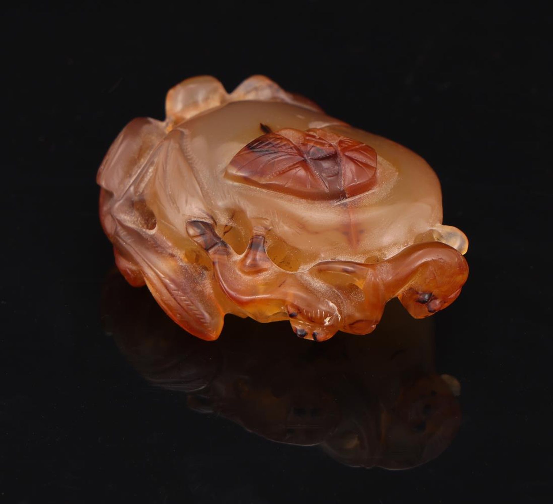 A GROUP OF VARIOUS AGATE AND OTHER CARVINGS - Bild 9 aus 11