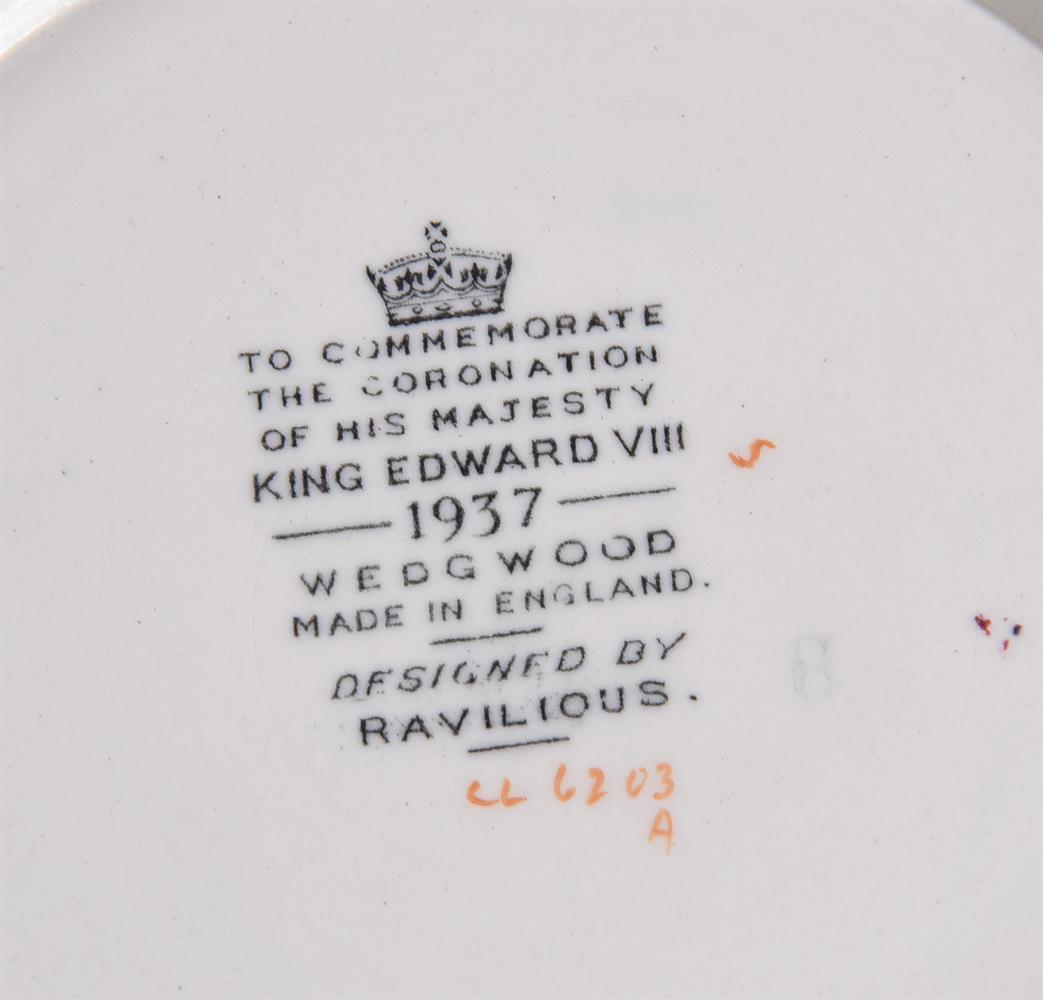 ERIC RAVILIOUS FOR WEDGWOOD, A COMMEMORATIVE MUG FOR THE ANTICIPATED CORONATION OF KING EDWARD VIII - Image 2 of 2