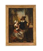 DUTCH SCHOOL (18TH CENTURY), A GENTLEMAN AND HIS LADY