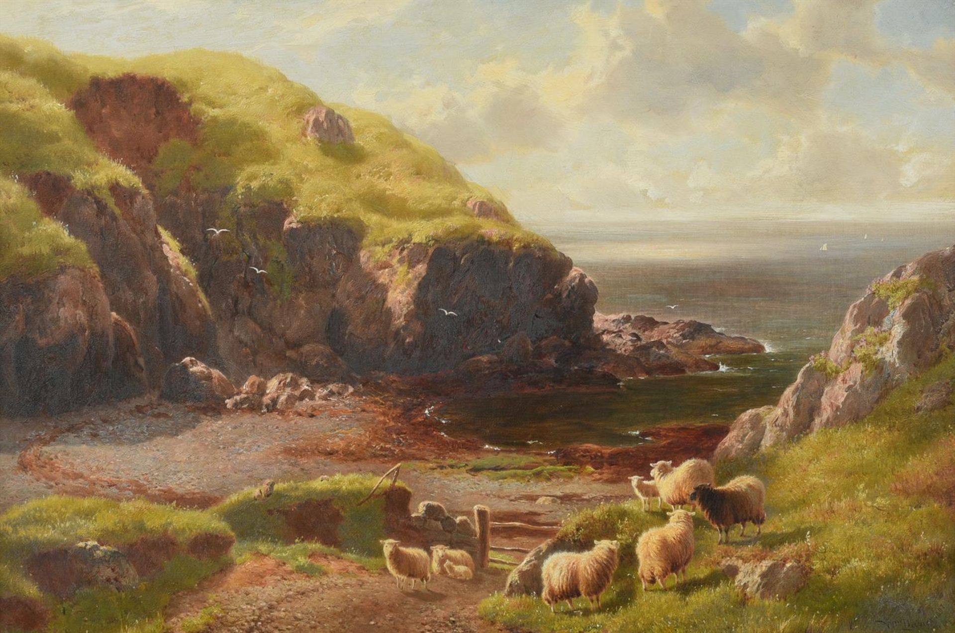 WILLIAM DAVIES (SCOTTISH, ACTIVE CIRCA 1900), RHOS PORTH YCHAIN, CARNARVONSHIRE - Bild 2 aus 6