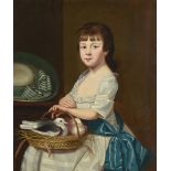 FOLLOWER OF WILLIAM HILTON THE ELDER, PORTRAIT OF AN ARSTIST; AND PORTAIT OF A GIRL (2)