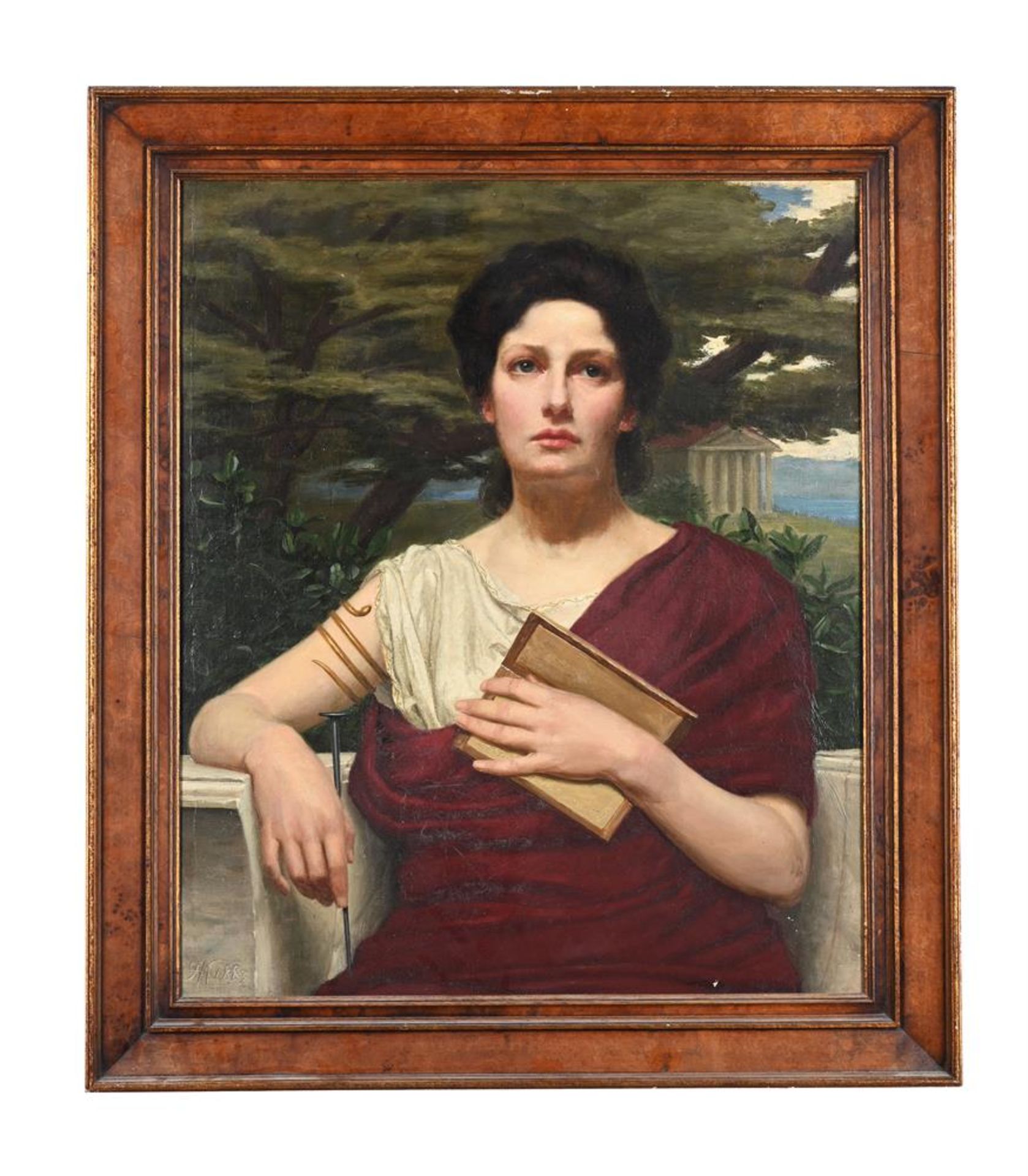 FOLLOWER OF JOHN WILLIAM GODWARD, THE ETRUSCAN GODDESS NORTIA - Image 2 of 3