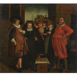 DUTCH SCHOOL (17TH CENTURY), THE APOTHECARIST