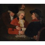 FOLLOWER OF REV. MATTHEW WILLIAM PETERS, R.A (BRITISH 1742-1814), THE CARD SHARPS