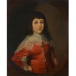 GILBERT JACKSON (BRITISH FL.1621 - 1642), HALF LENGTH PORTRAIT OF A BOY SAID TO BE CHARLES II