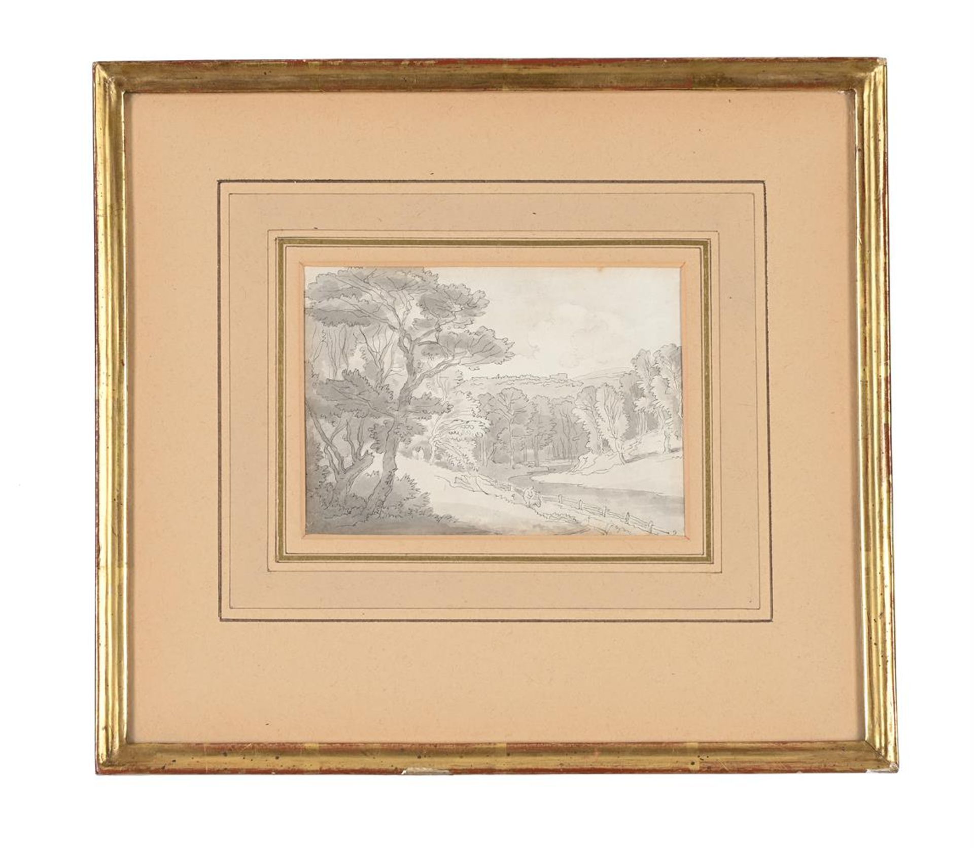 JOHN WHITE ABBOTT (BRITISH 1763-1851), FORDLAND DEVON - Bild 2 aus 3