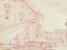 PIERRE-JOSEPH ANTOINE (FRENCH 1730-1814), TWO ROMAN VIEWS