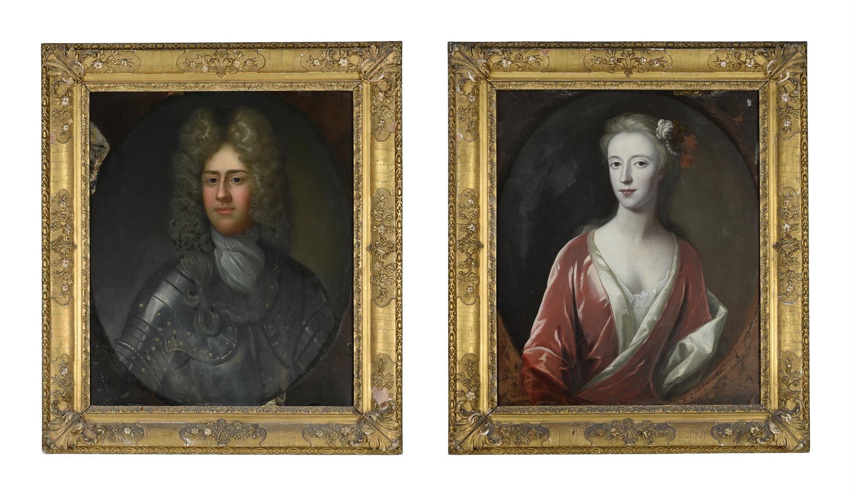 ATTRIBUTED TO TIMOTHY STEPHENSON (18TH CENTURY), PORTRAIT OF MAJOR WHITFIELD; AND MISS NISBET (2) - Image 3 of 10