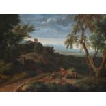 GASPARD DUGHET (FRENCH 1615-1675), AN ARCADIAN LANDSCAPE