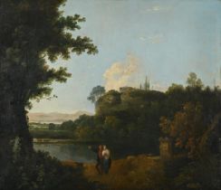 FOLLOWER OF RICHARD WILSON, LOVERS IN A LANDSCAPE