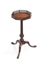 A FINE GEORGE III MAHOGANY KETTLE, STAND CIRCA 1760