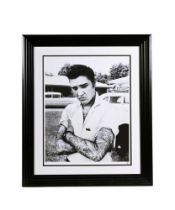 λ J.J ADAMS (21ST CENTURY) ELVIS PRESLEY TATTOO (B&W)