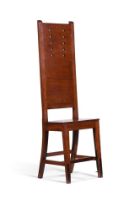 A MAHOGANY CORRECTION CHAIR, POSSIBLY SCOTTISH, SECOND QUARTER 19TH CENTURY