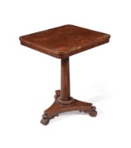 A GEORGE IV OAK OCCASIONAL TABLE, CIRCA 1825