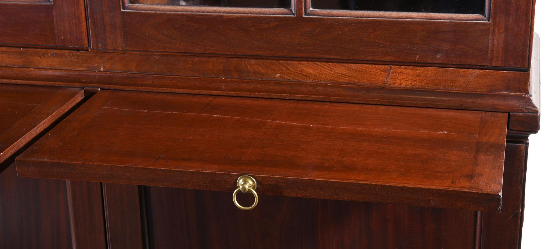 A GEORGE II MAHOGANY CABINET BOOKCASE, MID 18TH CENTURY - Image 2 of 3