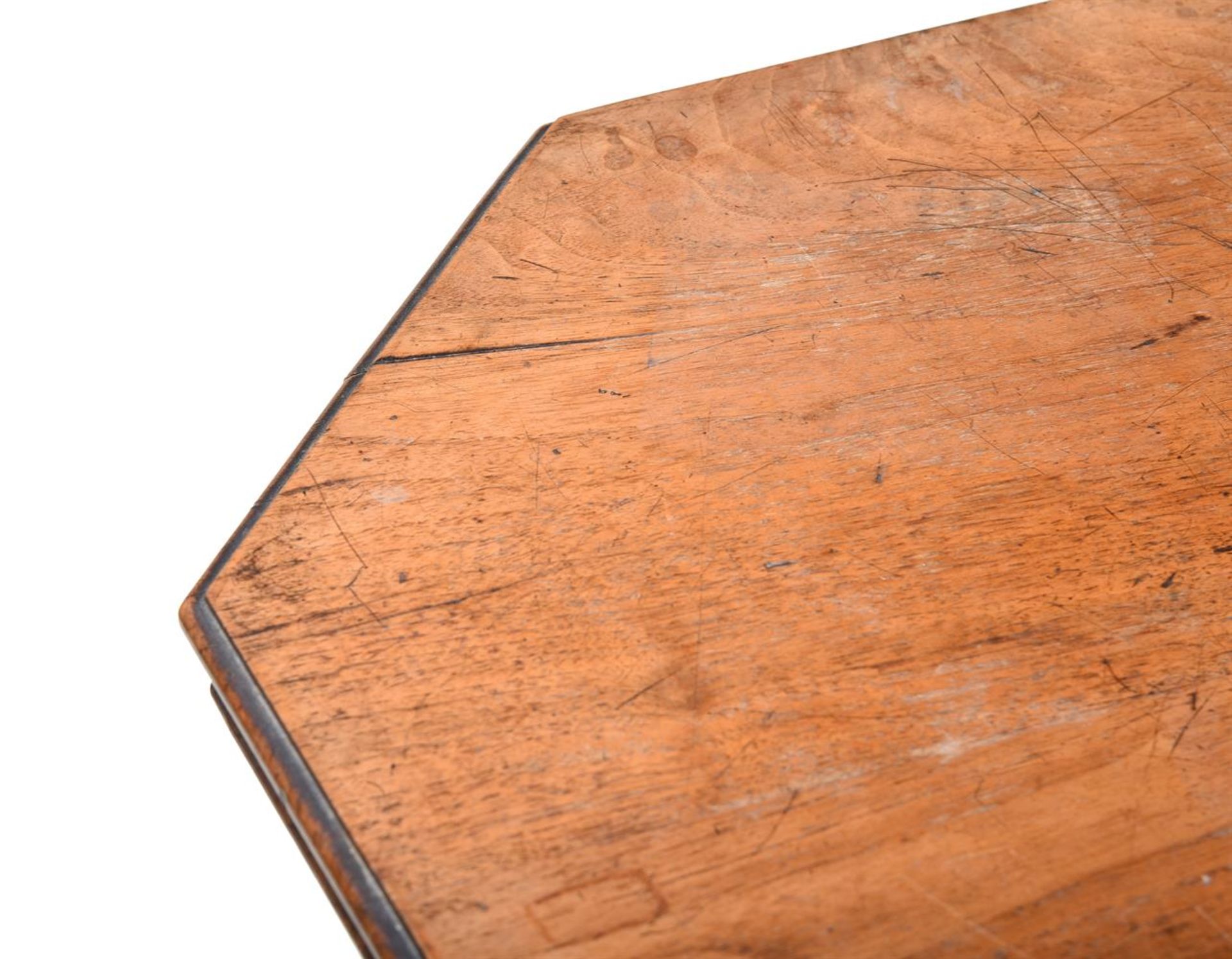 A WALNUT REFORMED GOTHIC OCTAGONAL TABLE, CIRCA 1880 - Image 3 of 3
