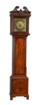 AN IRISH GEORGE III MAHOGANY EIGHT-DAY LONGCASE CLOCK