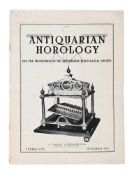 Ɵ HOROLOGICAL PERIODICAL PUBLICATIONS 'ANTIQUARIAN HOROLOGY'