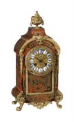 Y A FRENCH REGENCE STYLE SMALL BOULLE MANTEL CLOCK