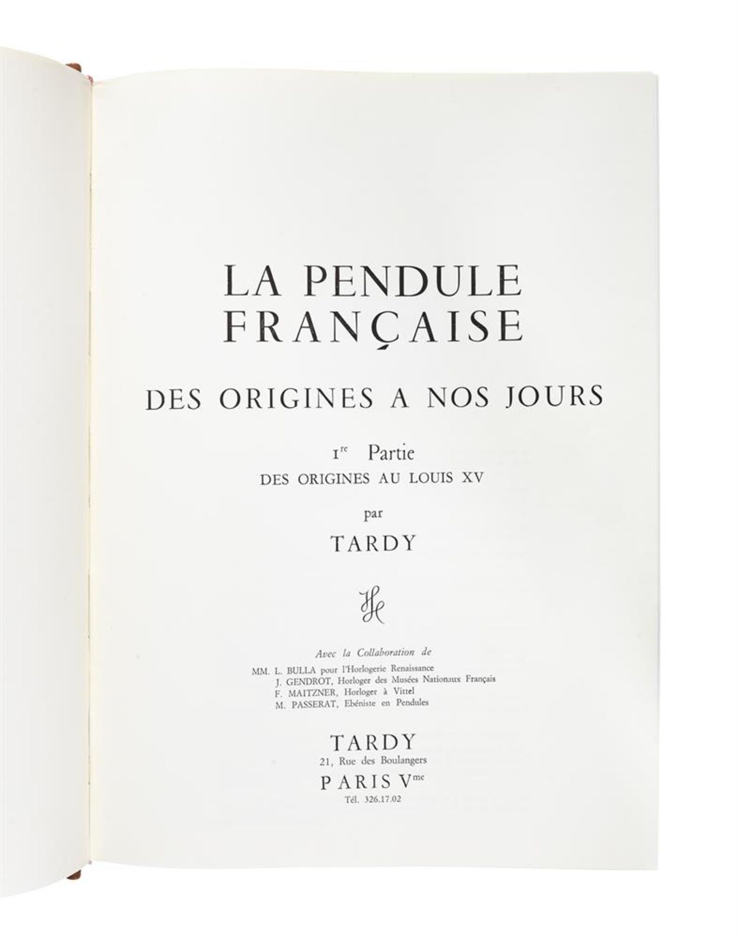 Ɵ TARDY 'LA PENDULE FRANCAIS...' - Bild 3 aus 3