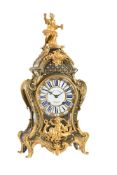 Y A FRENCH LOUIS XV BOULLE BRACKET CLOCK
