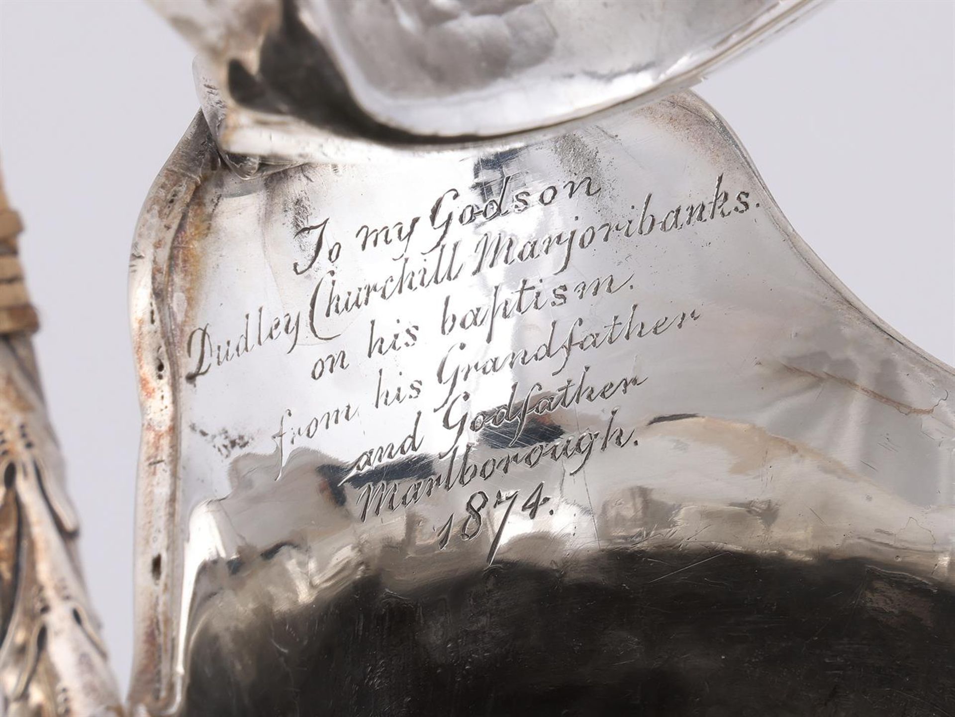 A GEORGE III SILVER WRYTHEN BALUSTER EWER - Image 2 of 3