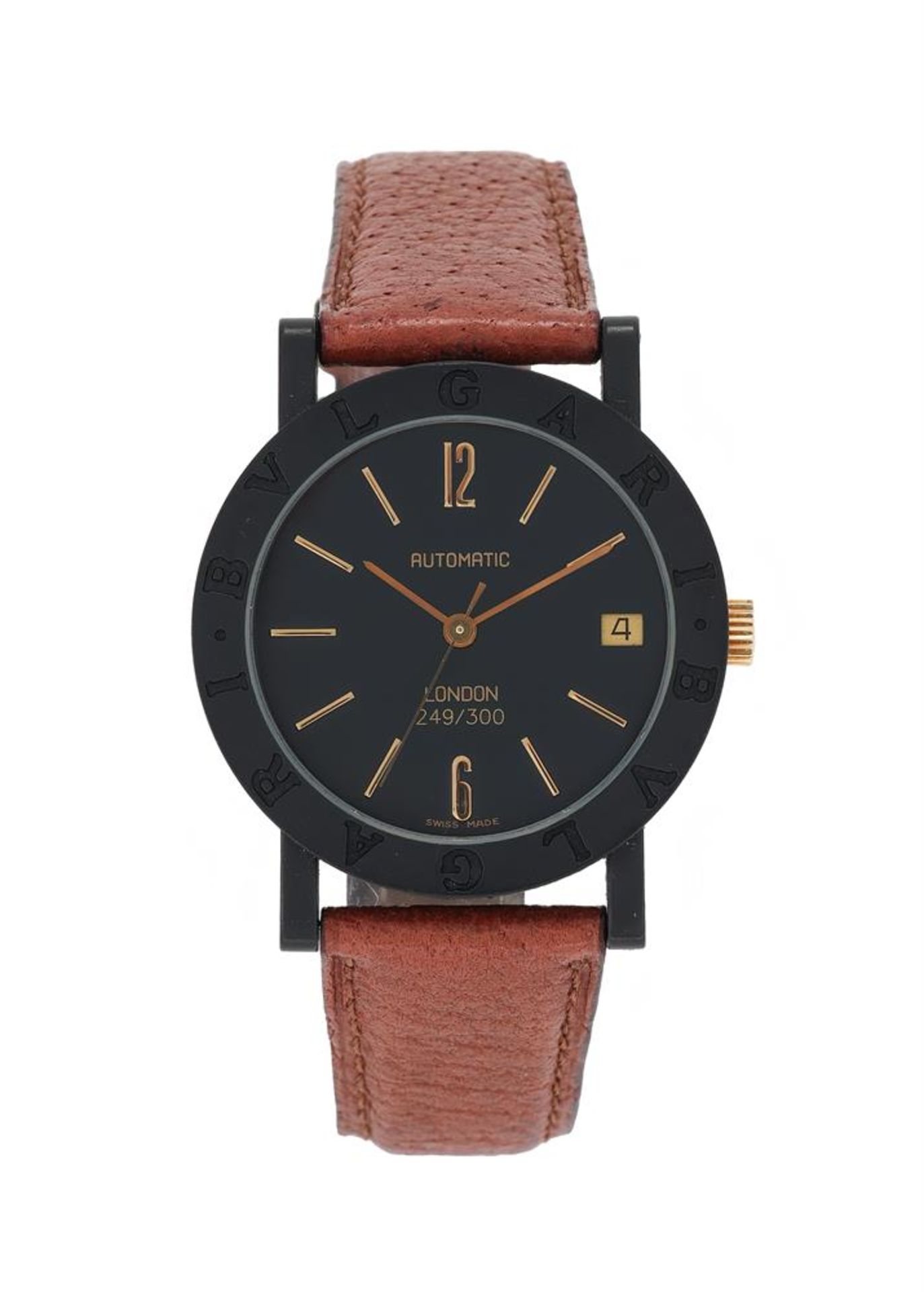 BULGARI, BULGARI CARBON GOLD, A LIMITED EDITION CARBON WRIST WATCH WITH DATE