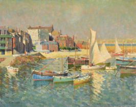 λ ARTHUR HAYWARD (BRITISH 1889-1971), ST. IVES HARBOUR