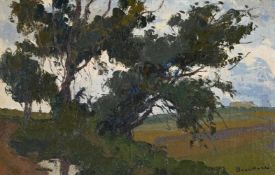 EUGÈNE BROUILLARD (FRENCH 1870-1950), PAYSAGE PASTORAL