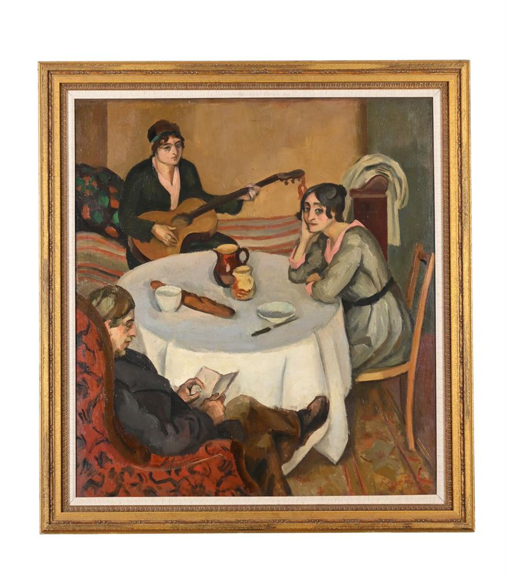 ROGER FRY (BRITISH 1866-1934), THE ROUND TABLE - Bild 2 aus 3