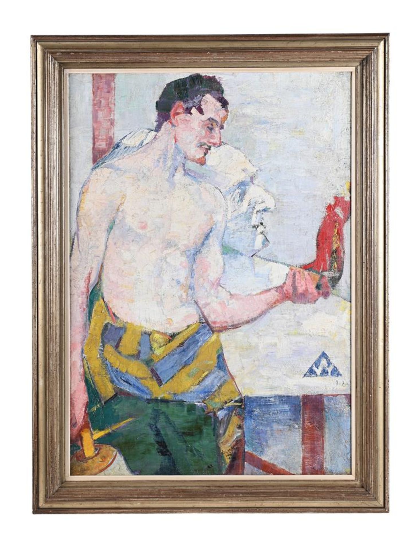 λ ALFRED WOLMARK (BRITISH 1877-1961), GAUDIER BRZESKA AT WORK - Bild 2 aus 3
