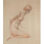 λ SIR HERBERT JAMES GUNN (BRITISH 1893-1964), A FEMALE NUDE