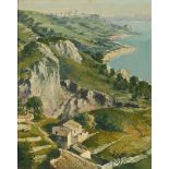 λ THEO GOEDVRIEND (DUTCH 1879-1969), SICILIAN COASTAL LANDSCAPE