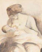 BERNARD MENINSKY (BRITISH 1891-1950), MOTHER & CHILD