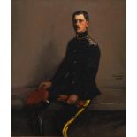 SIR JOHN LAVERY (IRISH 1856-1941), PORTRAIT OF LIEUTENANT JOHN CLIVE DARLING, XX HUSSARS