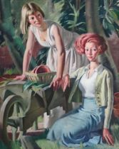 λ BERNARD FLEETWOOD WALKER (BRITISH 1892/93-1965), MOLLIE AND STELLA