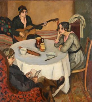 ROGER FRY (BRITISH 1866-1934), THE ROUND TABLE