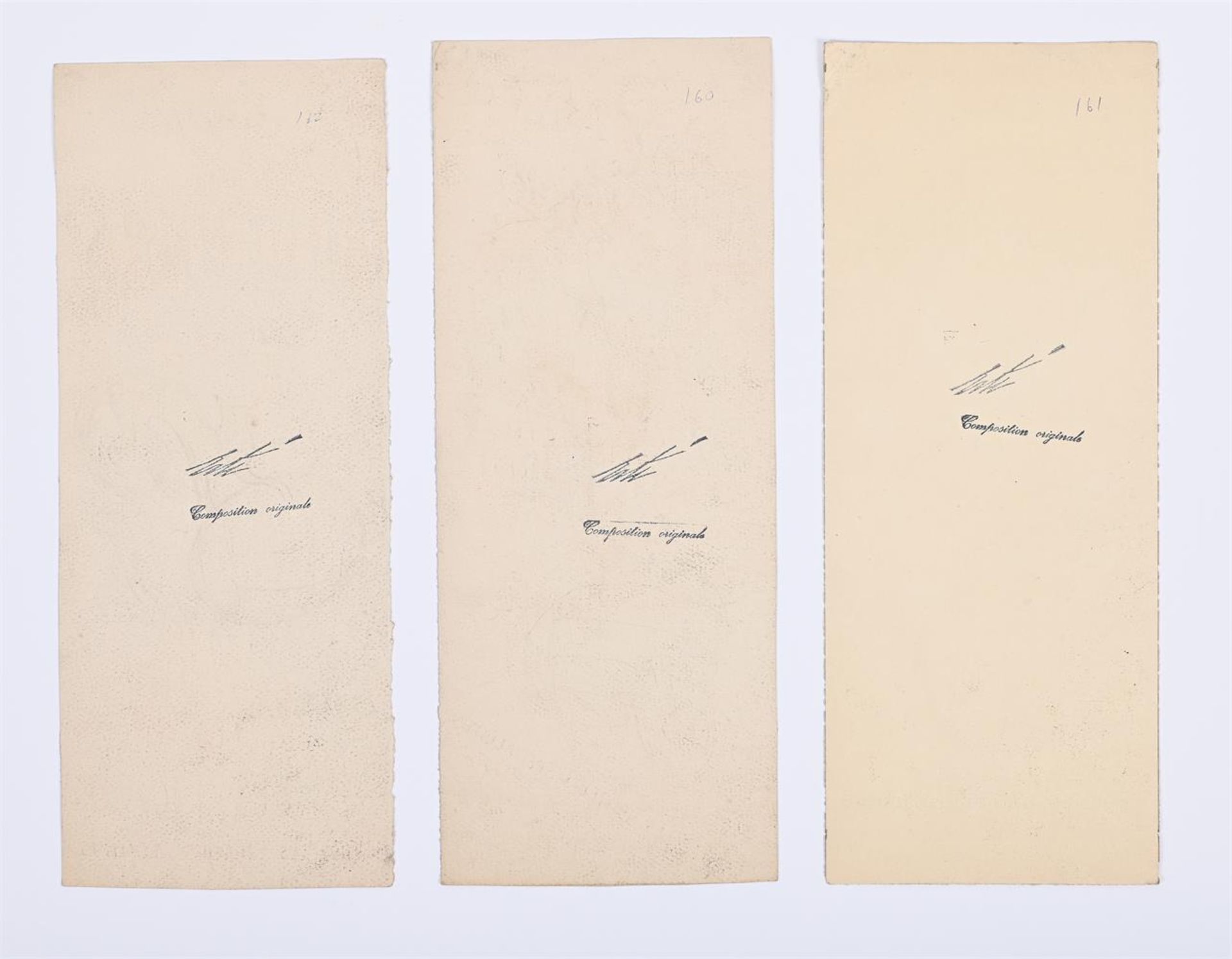 λ ERTÉ (FRENCH 1892-1990), THREE PROMOTIONAL DESIGNS FOR LA LAINE ARDENNES CREATION DE GEORGES PICAU - Bild 2 aus 2