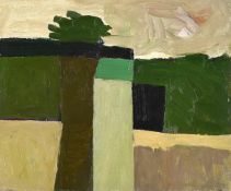 λ KEITH VAUGHAN (BRITISH 1912-1977), SMALL GREEN LANDSCAPE