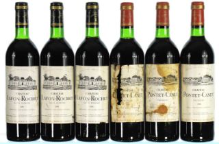 1981 Mixed Lot of Pontet-Canet and Lafon-Rochet