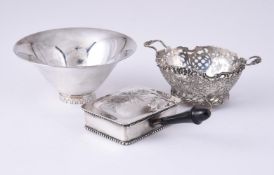 THREE SILVER ITEMS