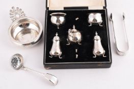 A COLLECTION OF SILVER ITEMS