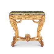 AN ITALIAN GILTWOOD TABLE, ROME, MID 18TH CENTURY