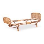A BAMBOO DAYBED FRAME ATTRIBUTED TO FRANCA HELG (1920-1989),