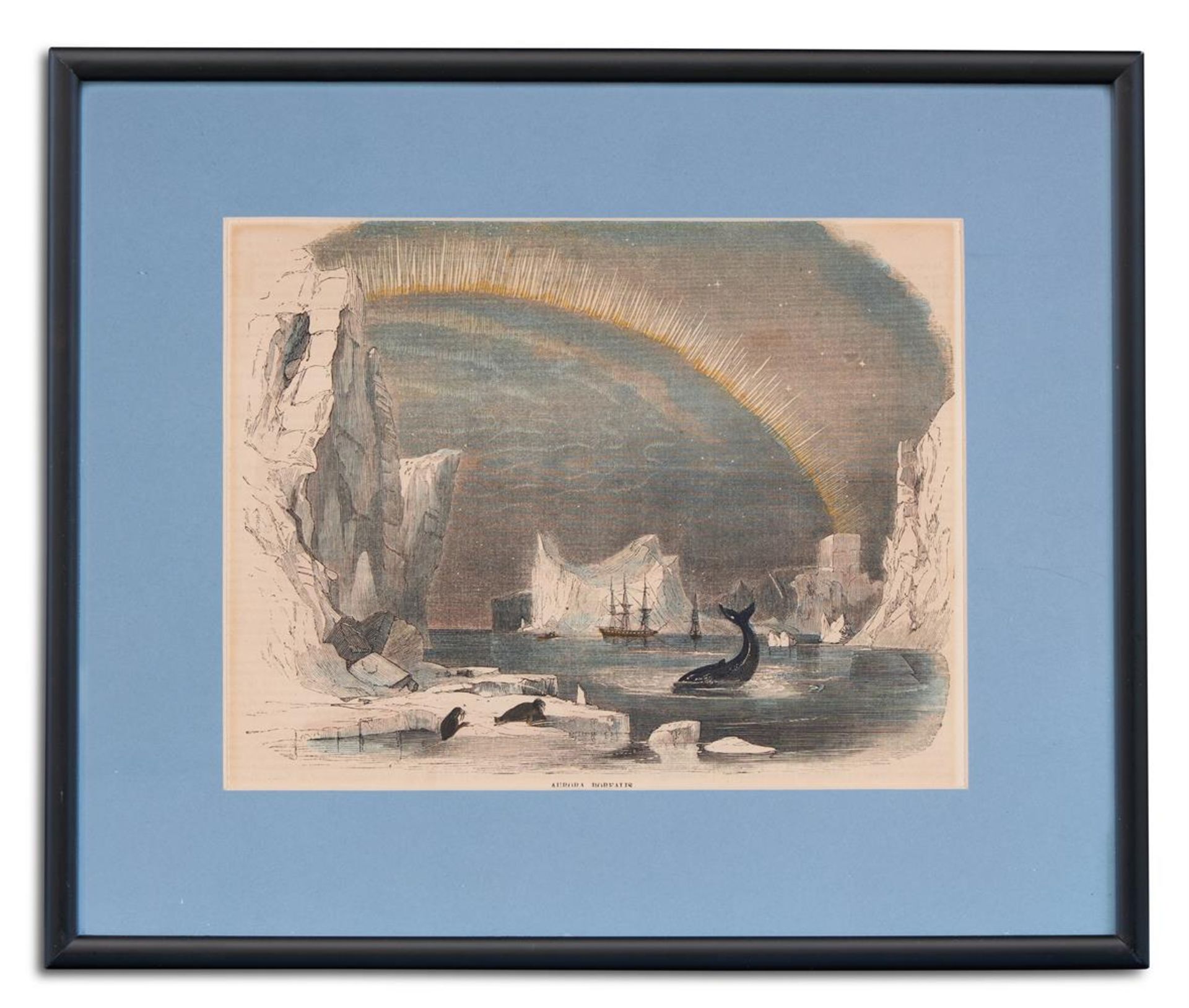 A COLLECTION OF WHALING COLOURED LITHOGRAPHS AND ETCHINGS (8) - Image 6 of 9