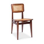 AN OAK 'C CHAIR' BY MARCEL GASCOIN (1907-1986)