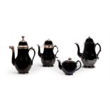 A GROUP OF LOW COUNTRIES BLACK GLAZED POTTERY, (TERRE DE NAMUR)