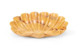 AFTER THE ANTIQUE- A CARVED GIALLO ANTICO SHELL, ITALIAN, LATE 19TH/EARLY 20TH CENTURY