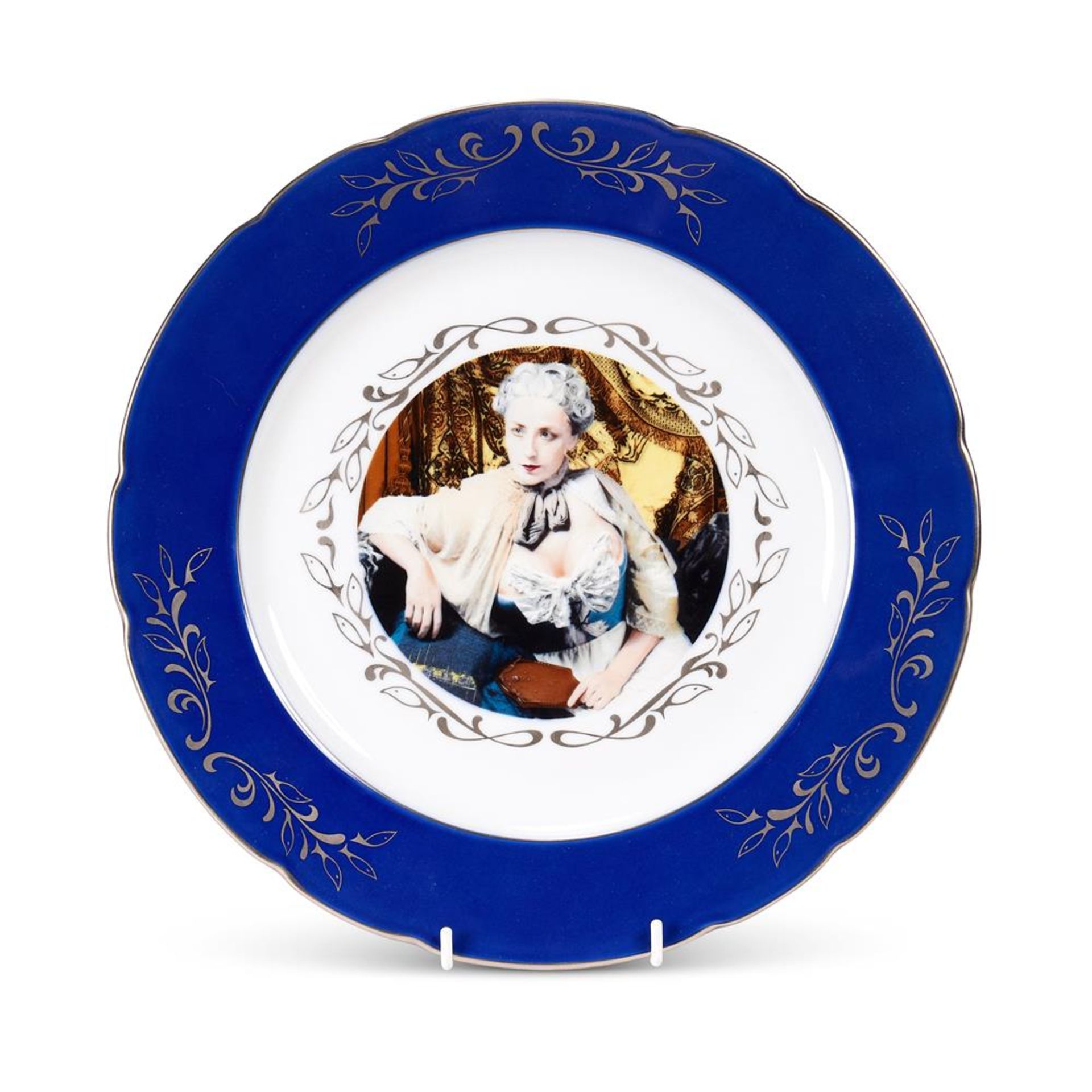 CINDY SHERMAN (b. 1954) FOR ARTES MAGNUS ON LIMOGES PORCELAIN; MADAME DE POMPADOUR, MODERN - Image 2 of 3