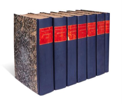 Ɵ Viala (Pierre) and others. Traite General de Viticulture: Ampelographie, 7 vol., first edition